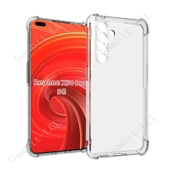 Enhanced Shockproof Anti - Fall Soft TPU Case for Realme X50 Pro 5G (Clear)