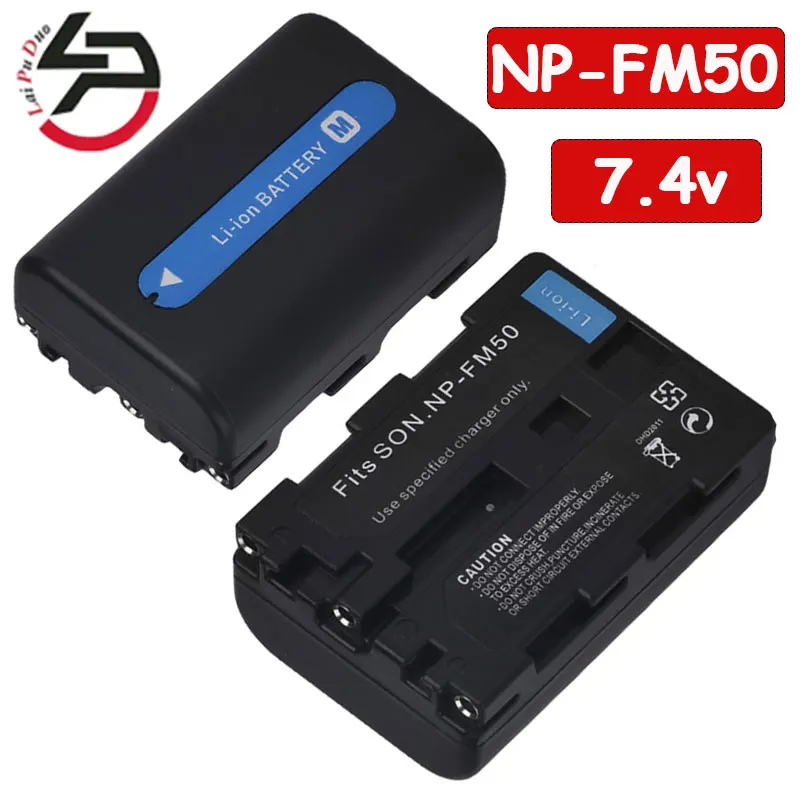 1600mah 100 Brand New Replacement Camera Battery for Sony NP FM50 NP