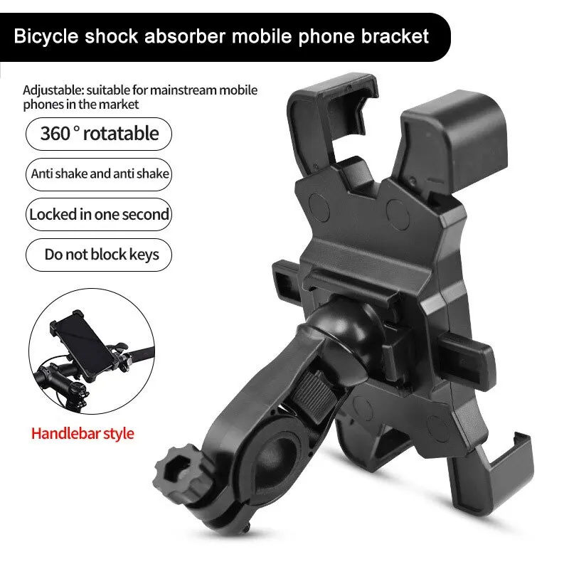 Electric Car Motorcycle Mobile Phone Grip Support Bike Voiture Machine  Holder Quad Lock Riding Bicycle Mount Navigation Stand - AliExpress