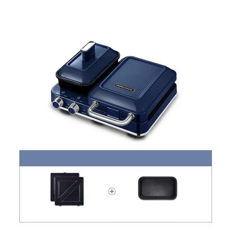 Multifunctional Breakfast Machine Sandwich Light Food Small Household Waffle Makers Roaster Machine 6