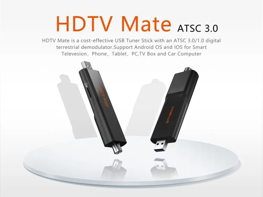 GTMEDIA HDTV Mate 4K デジタルテレビ受信機 チューナー