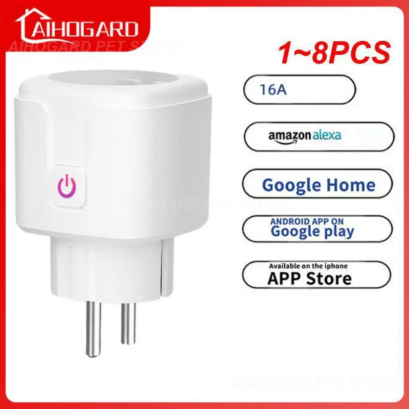 

Умный Wi-Fi адаптер 16 А с пультом ДУ, 1-8 шт.