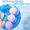 10PCS Reusable Water Balloons Refillable Water Balloon Quick Fill Self Sealing Water Bomb Splash Balls for Kids Swimming Pool 2