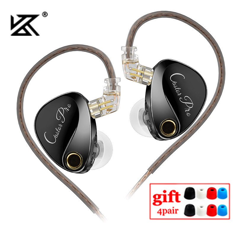 KZ Castor PRO In Ear HiFi Earphone Dynamic High-end Tunable Earphones Stets a New Benchmark for Hfi Sound Quality Bass Headsets