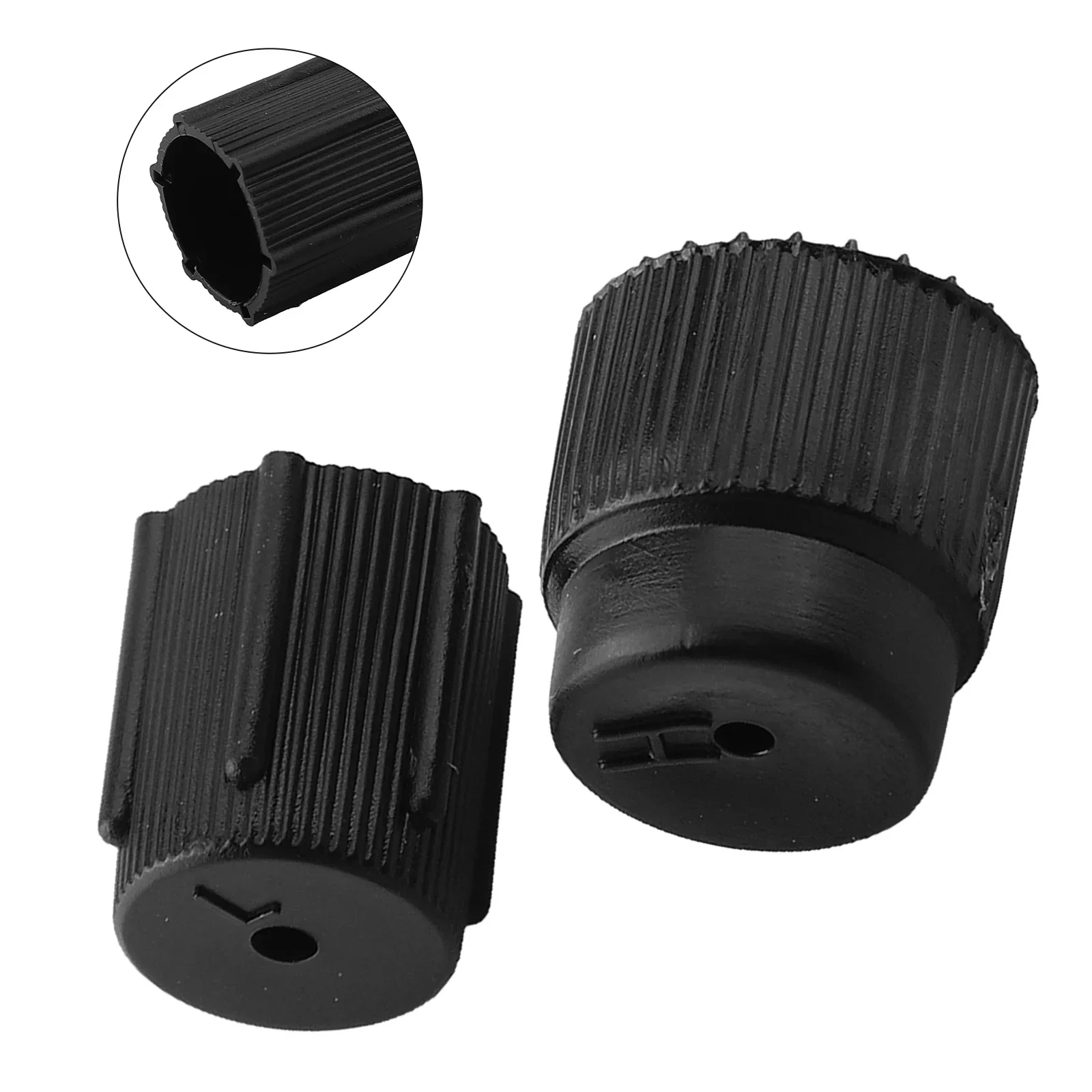 For Car AC System Car AC Dust Covers Car AC Valve Cap AC System Protection Effective Dust Protection Tight Fit Prevents Leaks - 4