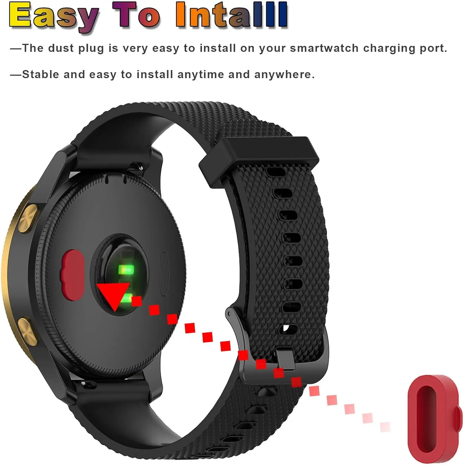 TPU Dustproof Charging Port Protector Cap