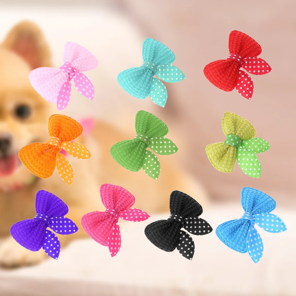 Butterfly Hair Alloy Barrette Pet Dogs Bows Cat Puppy Rabbit Ears Headdress Clips Hairband Pet Grooming Accessories
