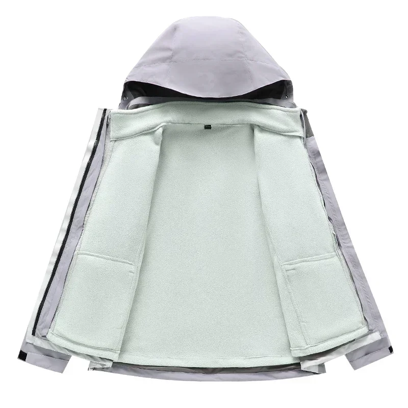 Ski Jacket Women Winter Waterproof Warm Hooded Windproof Raincoat Snow Pants Outdoor Snowboard Wear Set
