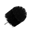 2/3.5/4/5'' Black Disc Drill Brush Attachment Power Hard Bristle Scrubber for Polisher Bathroom Cleaning Kit with Extender 4