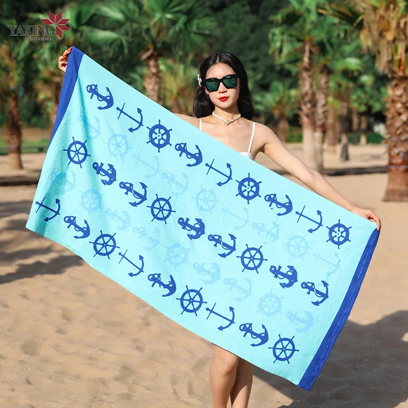 

Bath Towel Bibulous quick-drying Adult Bohemian Microfiber Printed Beach Towel Swimming Speed Dry Towel