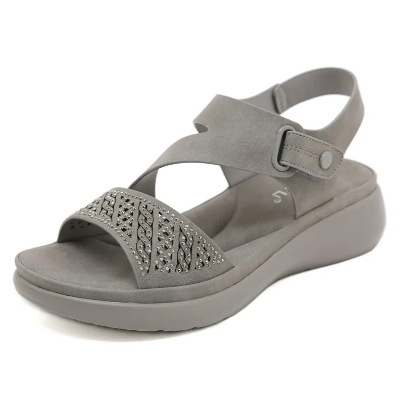Fashion Summer Women Sandals Shoes Wedge Sandal Ladies Non-Slip Women's Sandals Light Soft Women Heels Female Footwear