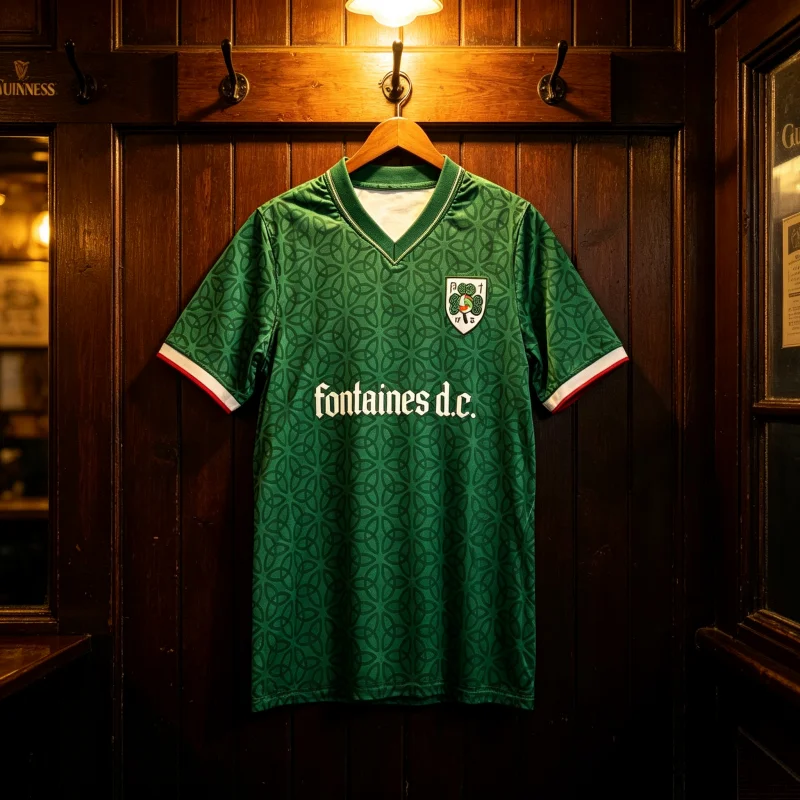 Fontaines D.C. 2026 Romance Tour Jersey Herren Schnelltrocknend Atmungsaktiv Y2k Sommer Sport Oversized Kurzarm T-Shirt Familien-Set