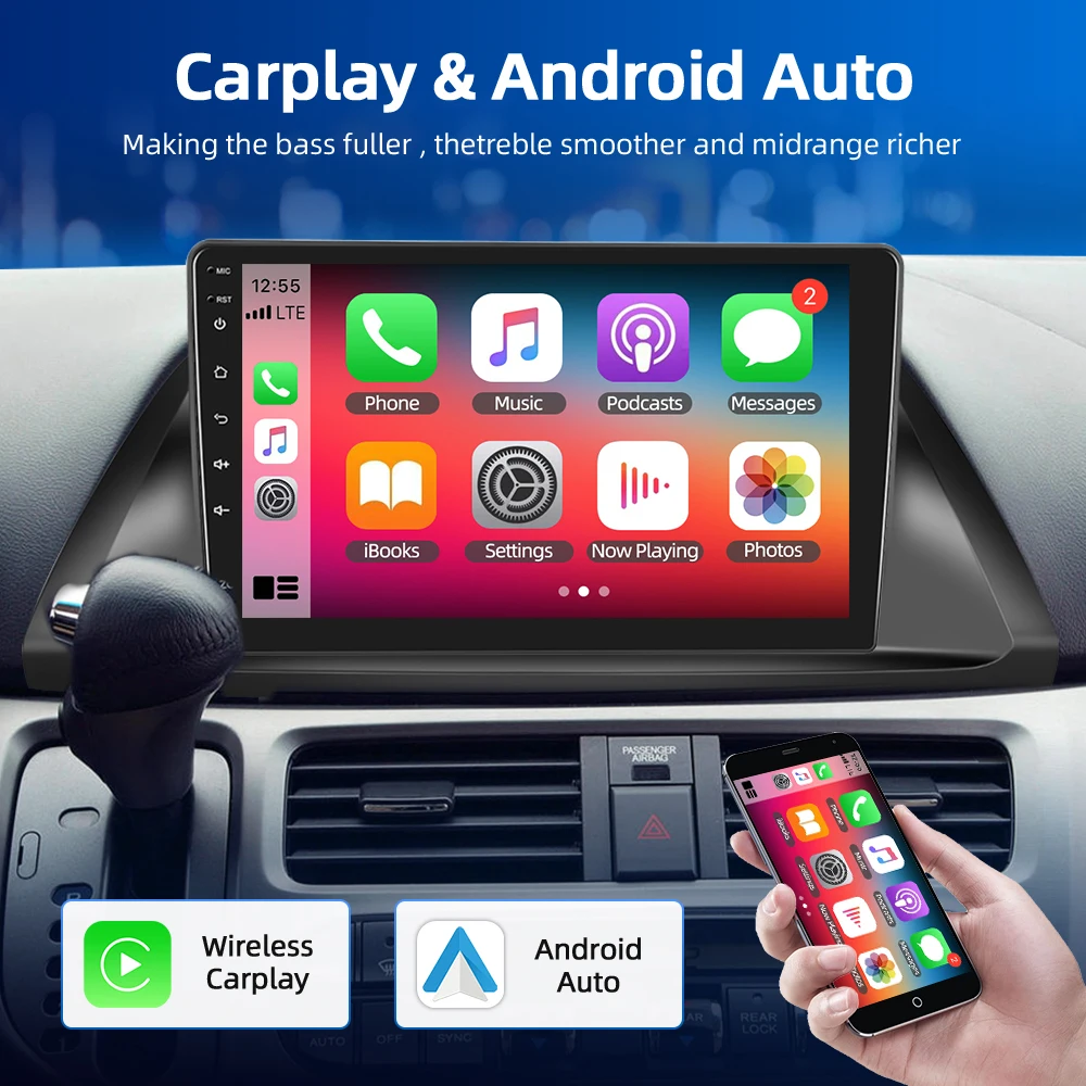 Автомагнитола AMPrime, 2din, 8 ядер, Android 11, мультимедийный видеоплеер  для Honda Odyssey 2005-2010, GPS-навигация, 2Din CarPlay Auto RDS |  AliExpress