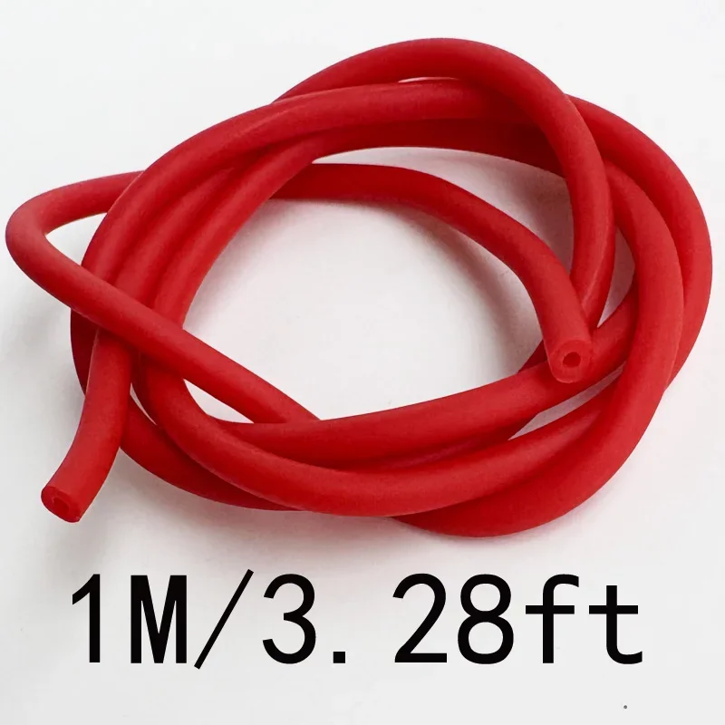 OD 5mm 1미터/2미터/5미터/10미터 고무 튜브 천연 순수 라텍스 고무 밴드