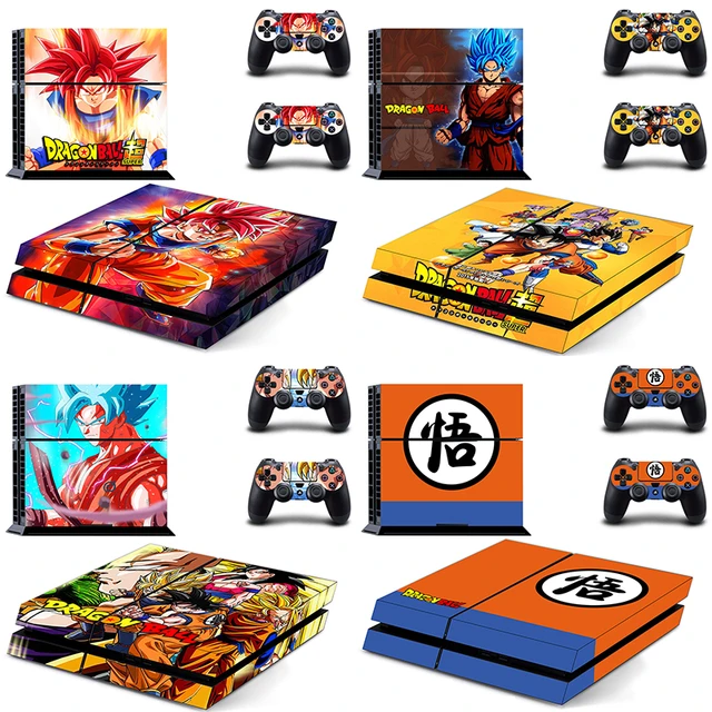 Dragon Ball Goku PS5 Sticker Anime Kakarotto PS5 Disk Skin Sticker Cool  Decal Cover for PlayStation