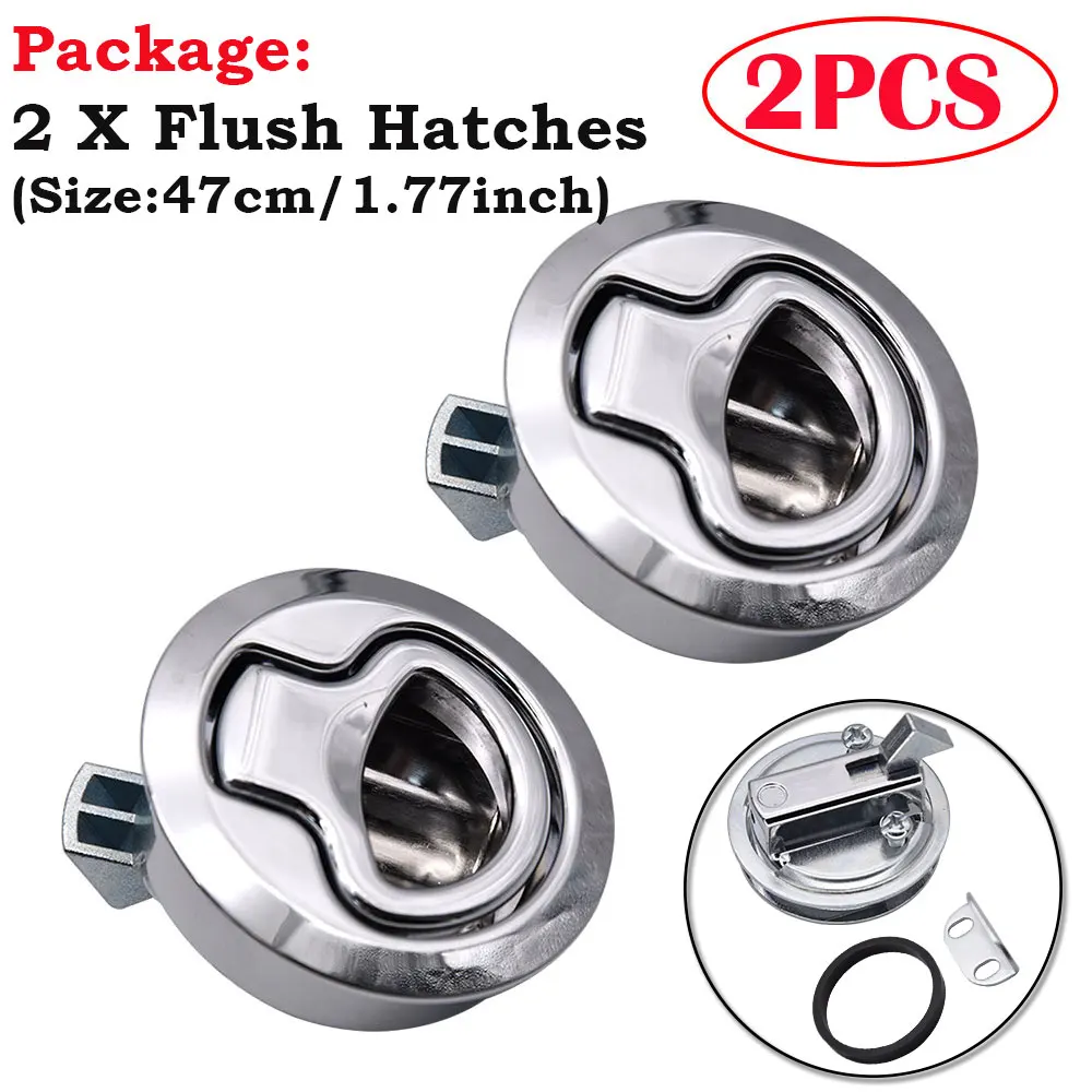 Flush Pull Slam Latch Luke Mit Schloss 1/2 Zoll Tü... - Viceal