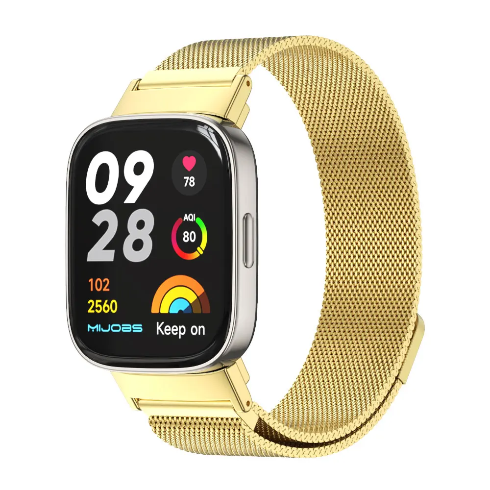 Premium Metal Replacement Strap for Smartwatches - Sleek & Durable Wristband Accessory