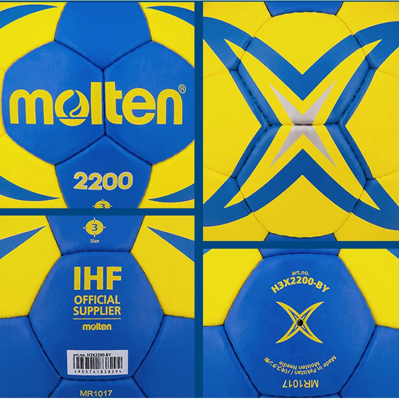Molten Handball Balls Official Standard Size 0/1/2/3 PU Men Child Outdoor Indoor Training Match Competition Ball Team handebol 6