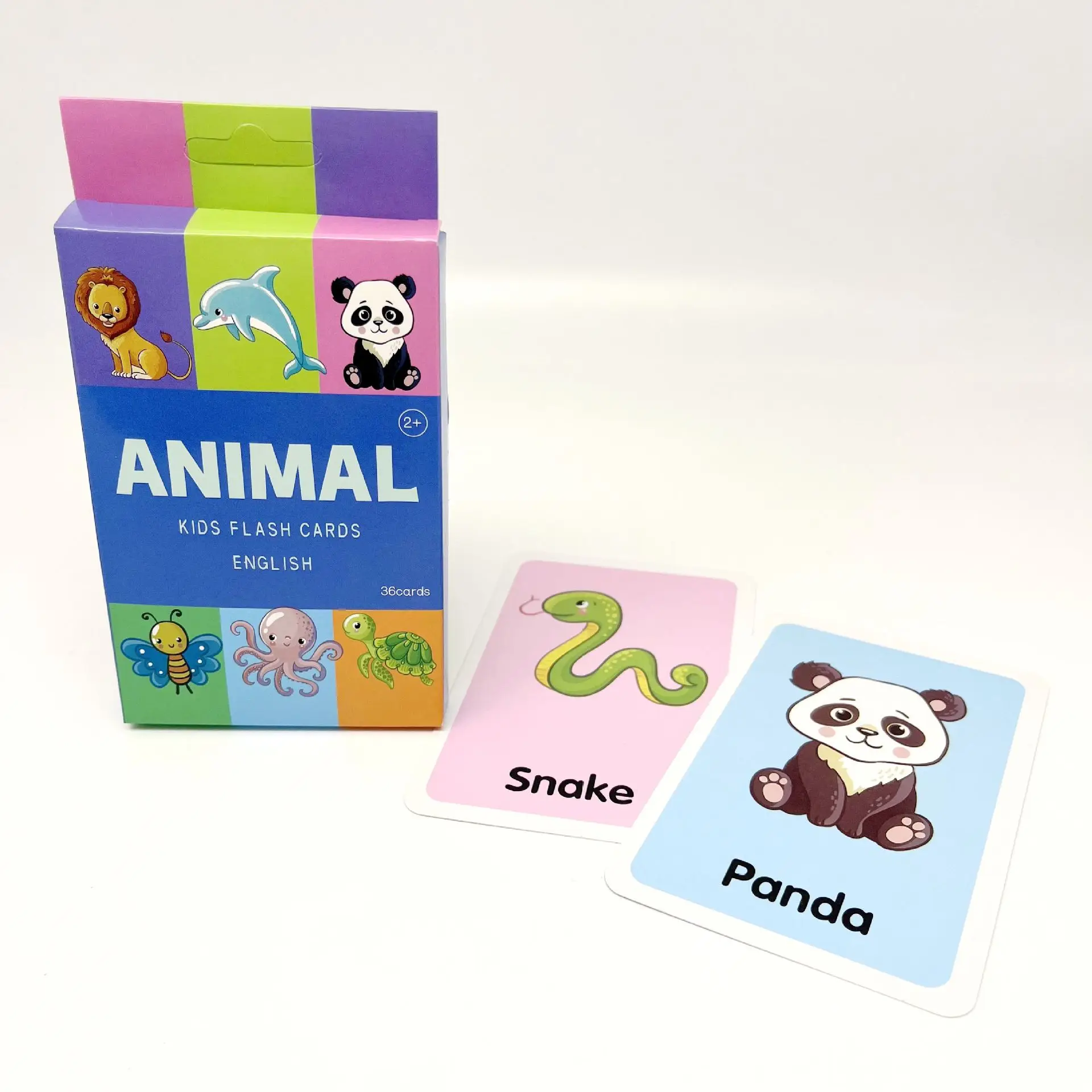 English Cognition Flashcards for Kids 3-14 Years Reading Enlightenment Cards Educational Toys Montessori Teaching Aids Gifts 4
