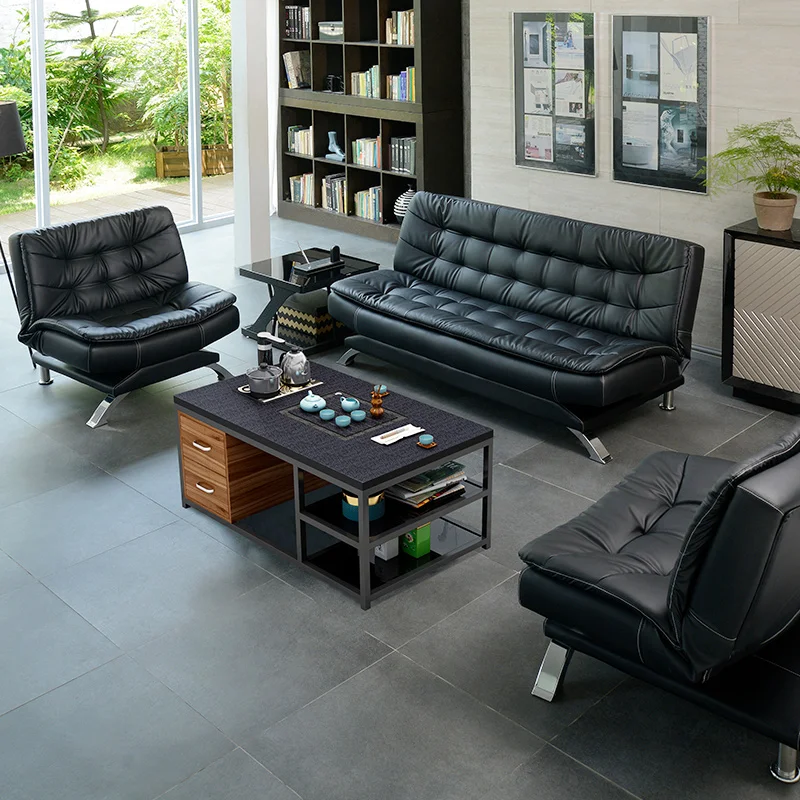 Meeting Modern Office Sofa Reception Commerce Three Person Seat Couches Luxuly Hall Sofa Moderno Lujo Recliner Furniture modern boss office sofa negotiations reception school rest hall couches vertical guests sofa moderno lujo recliner furniture