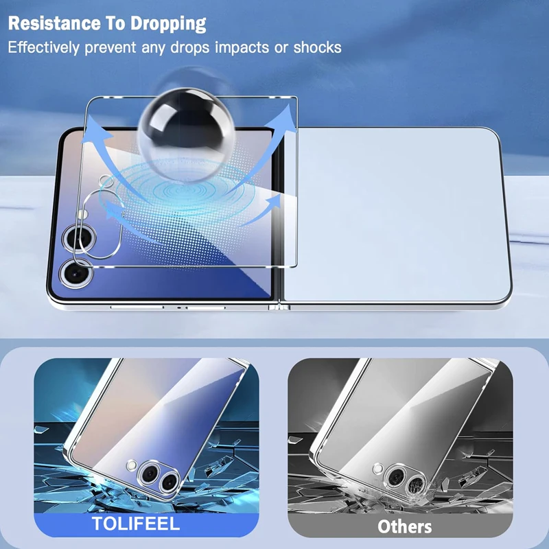 Premium Tempered Glass Screen Protector - Ultra-Clear HD Crystal 9H Hardness