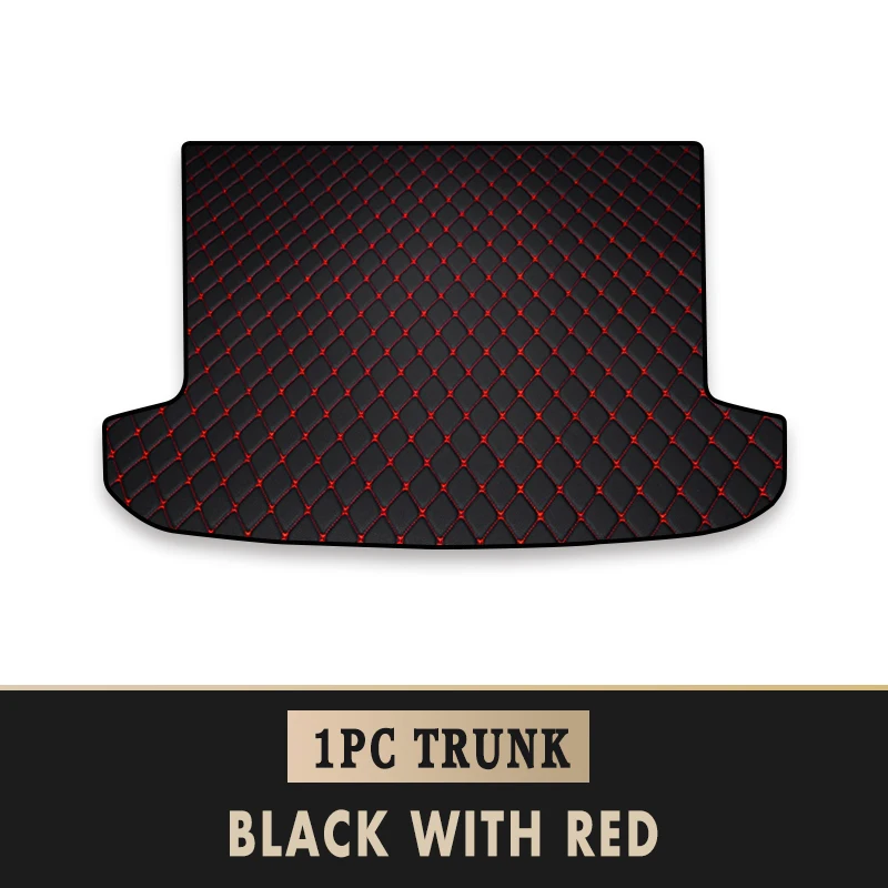 Trunk 1pcs black red