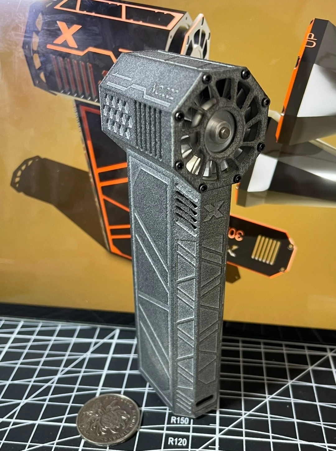 Multi-purpose Turbo Jet Fan Mini Turbo Ventilador Violento Construir na Bateria Novo - Imagem 6