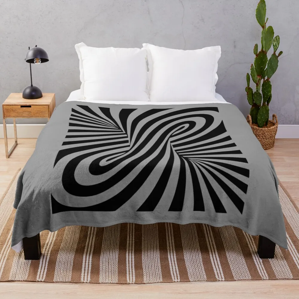 

Tube 3D Optical Illusion Throw Blanket Luxury Throw Blanket Thermal Blanket For Sofa Thin Loose Blanket Luxury St Blanket