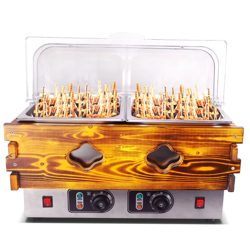 

Three-cylinder Oden Commercial Skewers Incense Oden Double Cylinder Kanto Boiling Machine