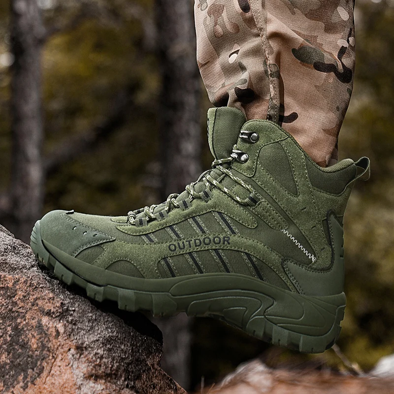 أحذية رياضية للخريف للرجال عالية الجودة لتسلق الجب...