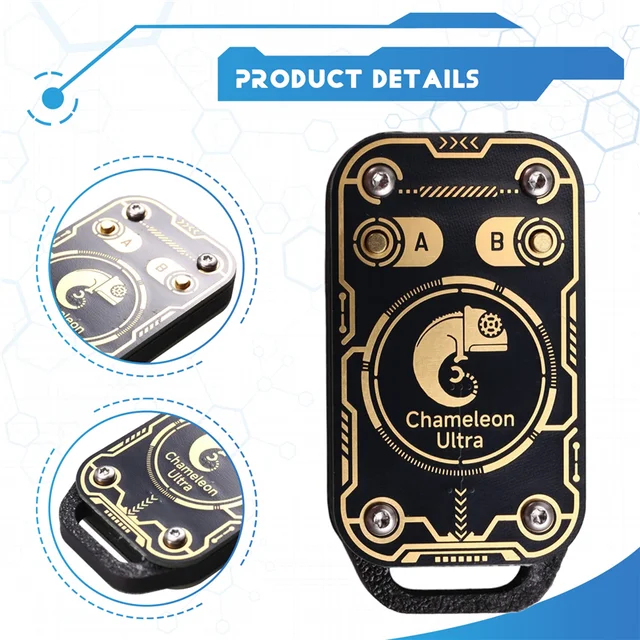 Chameleon Ultra RFID Smart Chip Reader Smart Card Emulator ID IC 125Khz 13.56Mhz Card Decode NFC Duplicator 5