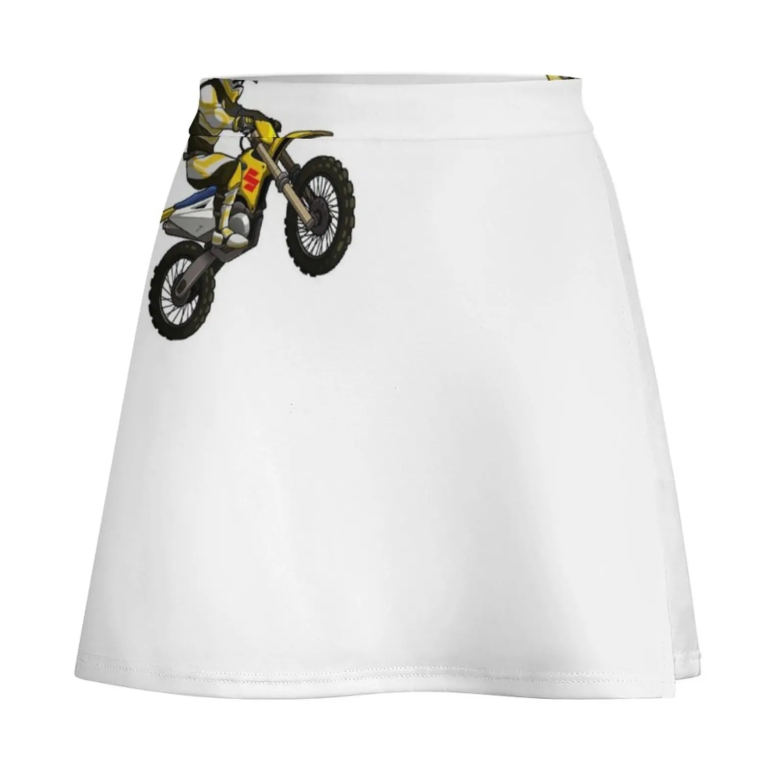 Motorcross Mini Skirt Miniskirt kawaii skirt