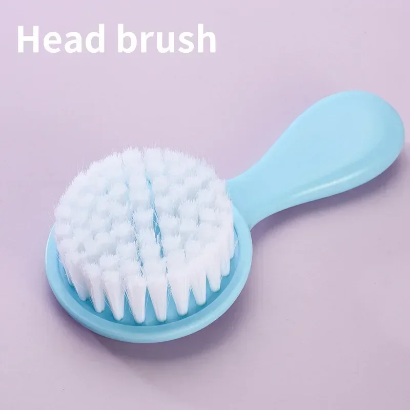 easter Set Baby Comb And Brush Combination Baby Care Set 7Pcs/set Toothbrush Comb Set Nail Clippers Silicone Toothbrush gift