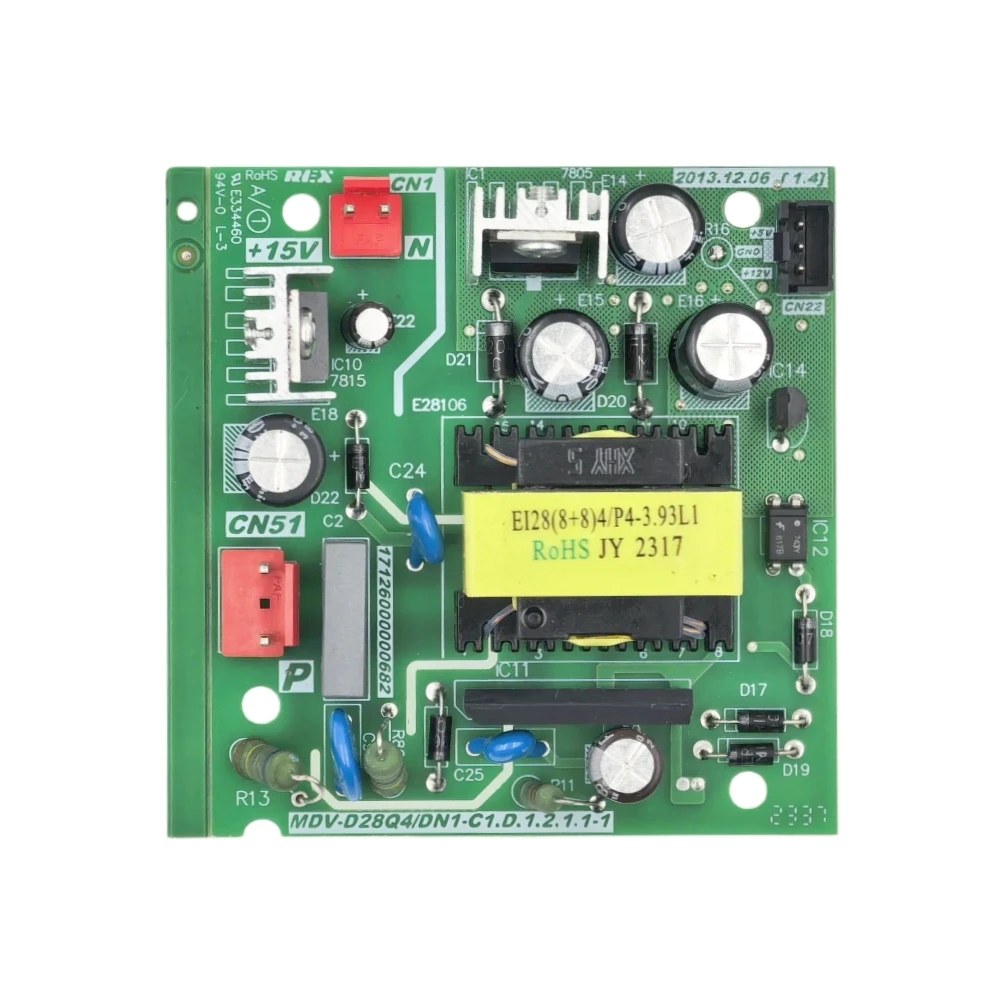 새로운 MDV-D28Q4/DN1-C1.D.1.2.1.1-1 17126000000682 Midea 에어컨 전원 모듈 PCB 컨디셔닝 부품용 제어 보드
