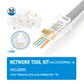 50pcs CAT6 Through