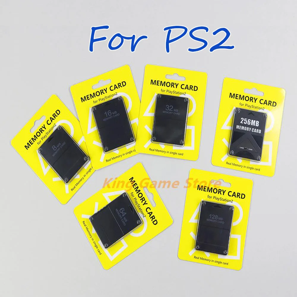 

10pcs High Speed 8MB /16MB /32MB /64MB /128MB /256MB Save Game Data Stick Module Memory Card For Sony PlayStation 2 PS2