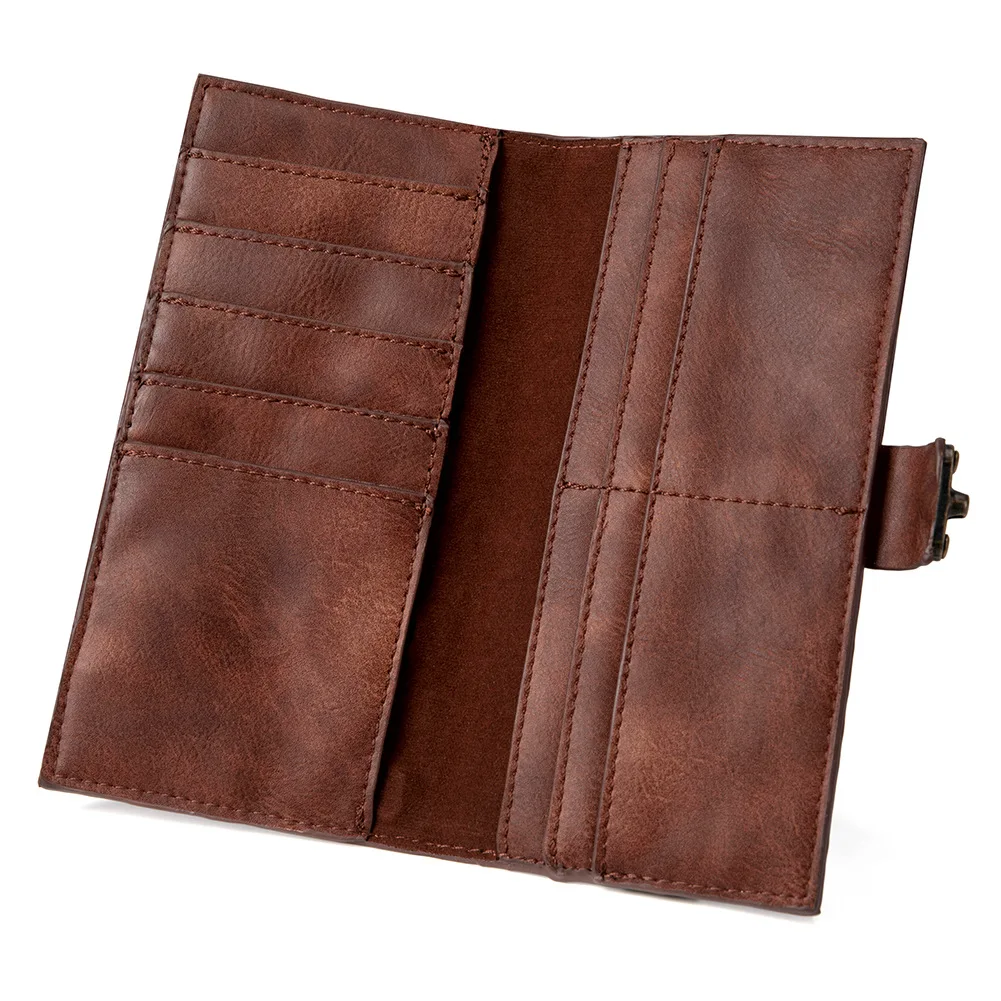 Steampunk Women's Luxury Wallet Vintage Handbag Money Bag Purse Portefeuille Femme Carteras Mujer card holder card pack bolsos