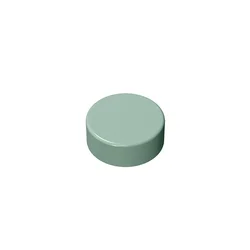 Gobricks GDS-612 Flat Tile 1x1 Round - Children's DIY Educational Building Blocks (048)