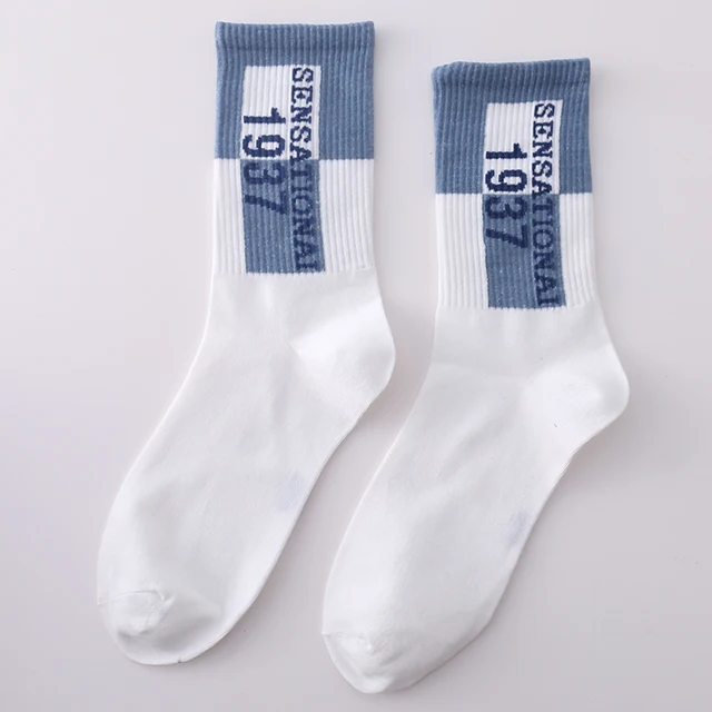 New Fashion Funny Mens Socks Dot Hip Hop Harajuku Skeleton Socks Cartoon Football Animal Beer