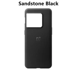 Premium Carbon Bumper Quantum Sandstone Back Cover - OnePlus 10 Pro (Sandstone Black)