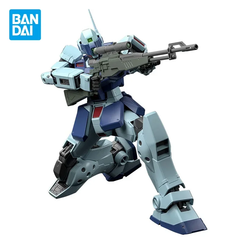 

Набор оригинальных моделей Bandai Gundam, аниме фигурки RGM-79SP GM снайпера Ⅱ MG, экшн-фигурки, коллекционные украшения, игрушки, подарки для детей