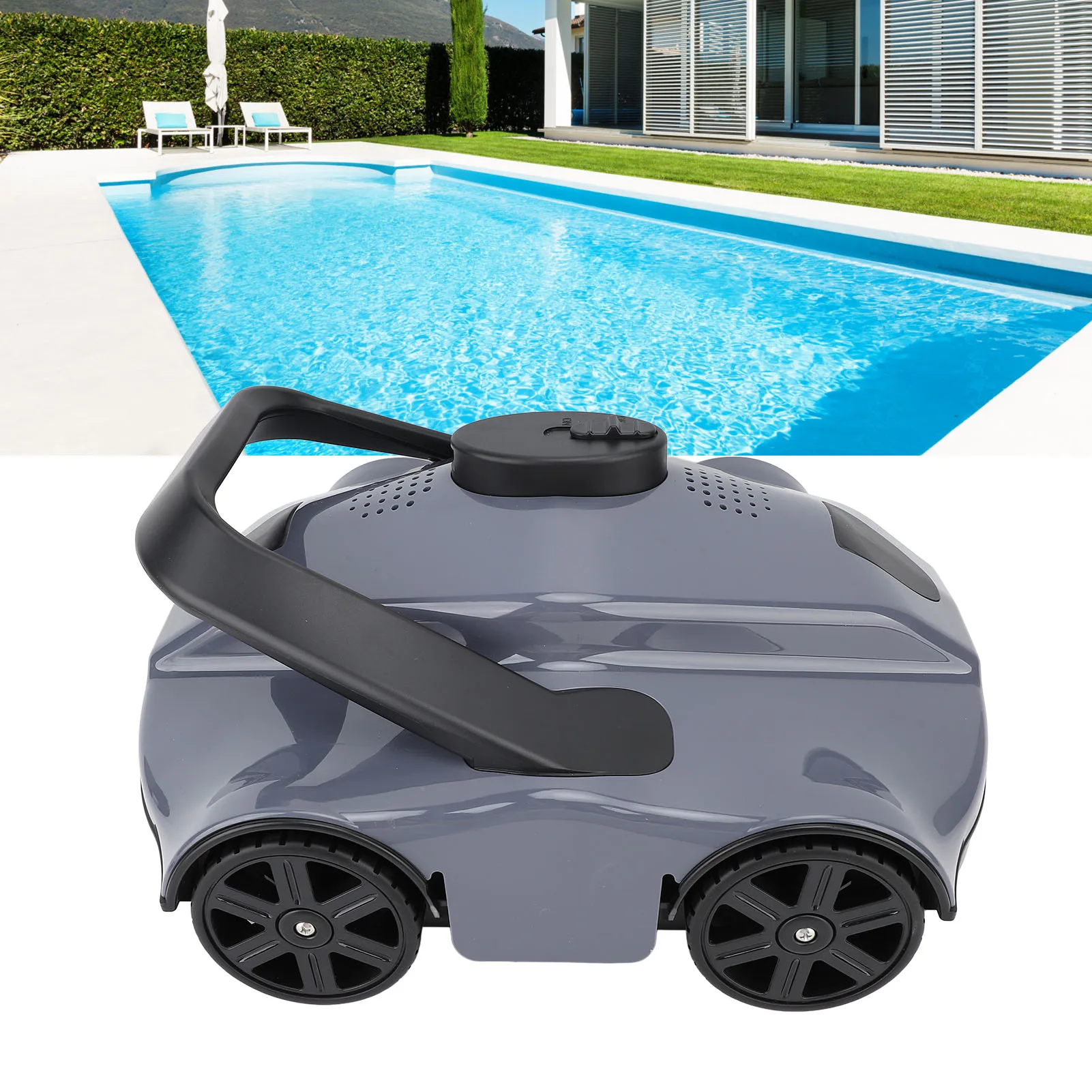 Pool Reducer Machine Robotic Swimming Pool Cleaner 130 Mins Runtime Time Saving 5200mAh IPX8 ...