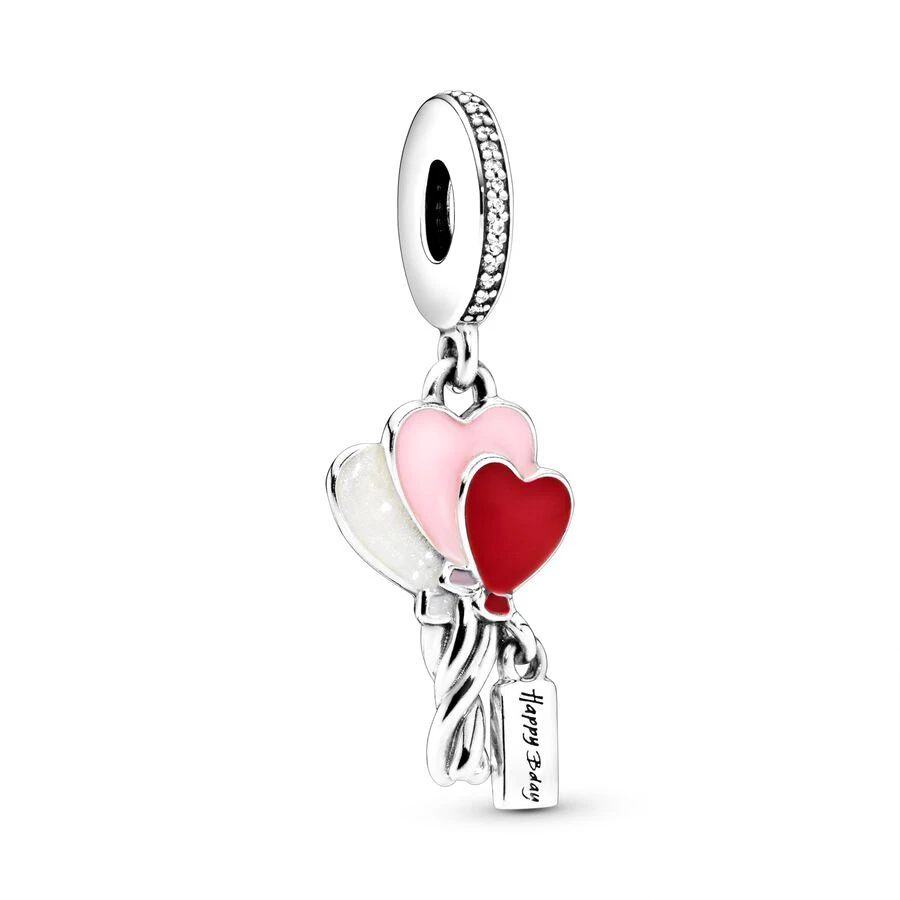 Happy Birthday Charm Beads Fit 925 Sterling Silver Bracelet DIY