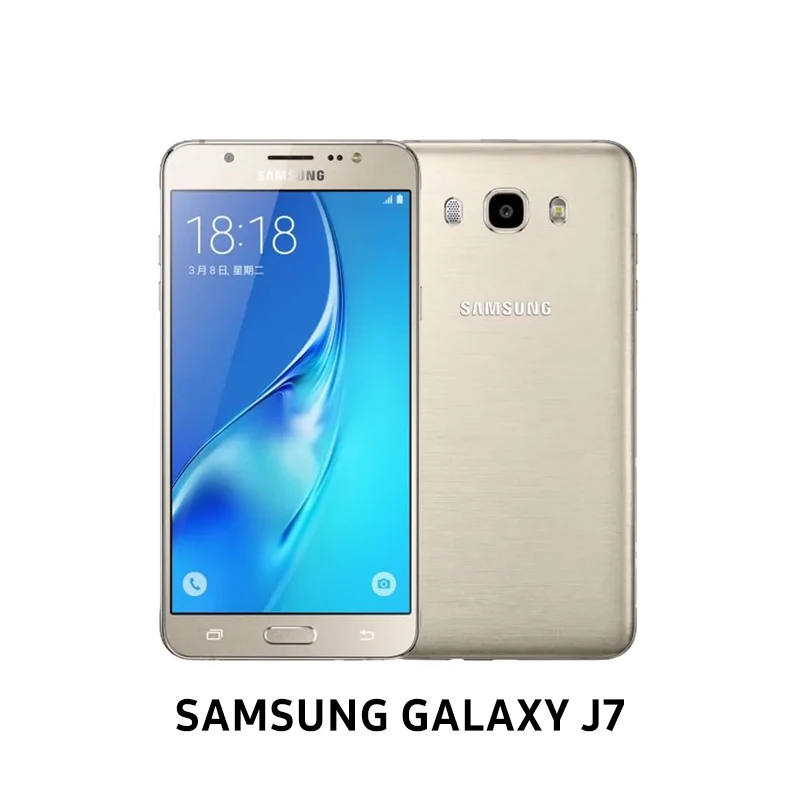 Смартфон Samsung Galaxy J7 J700F/J7008 разблокированный сотовый телефон 5 дюйма 1 ГБ ОЗУ 16 Гб