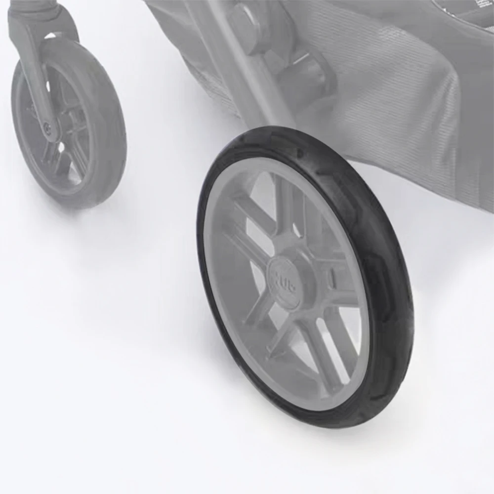 Buggy Wheel Tire For Uppababy Vista V1 V2 Pushchair Front or Rear Tyre Cover PU Tubeless Direct Baby Replace Stroller Accessories stroller accessories