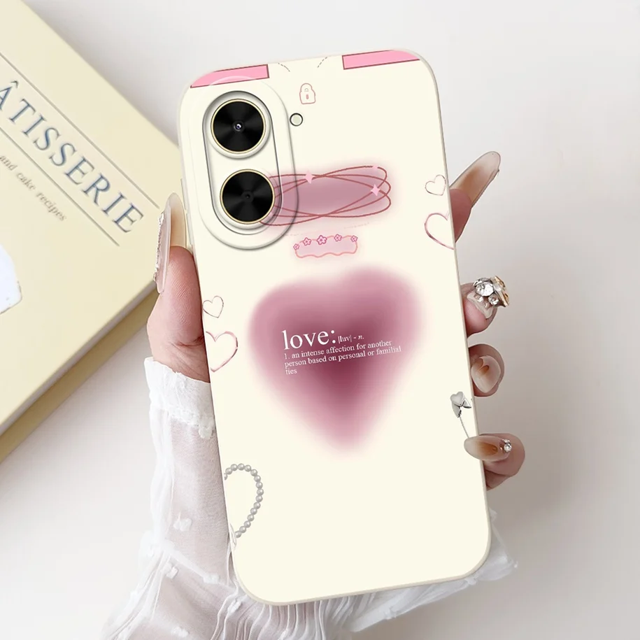 Floral Cartoon Soft TPU Phone Case – Stylish Protective Cover with Bumper