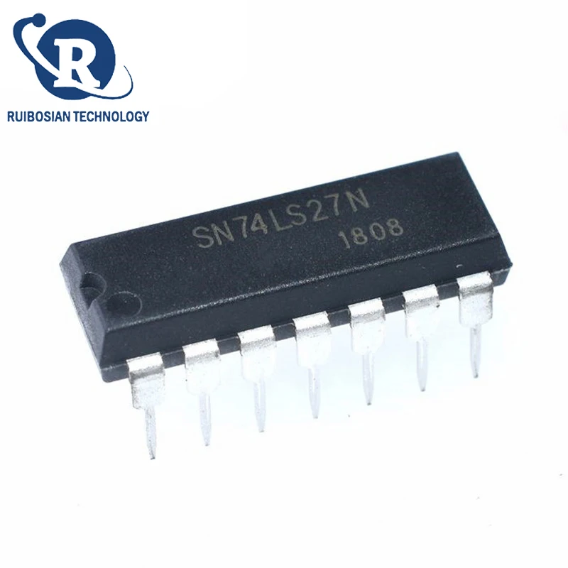 

10 шт./лот SN74LS27N HD74LS27P DIP-14 74LS27 тройной 3-вход или выход IC
