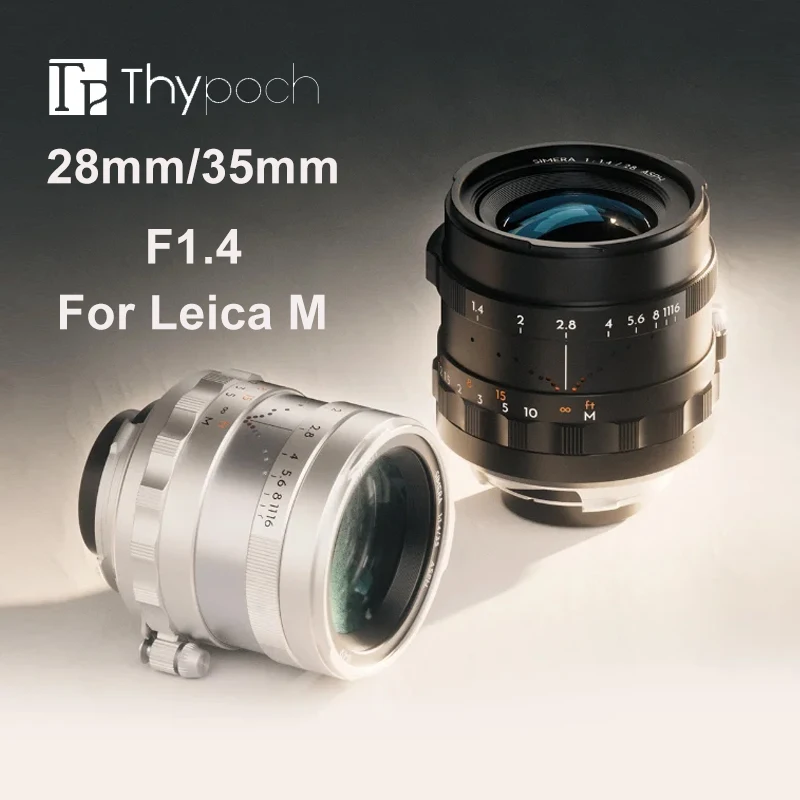 Thypoch 35Mm F1.4 Asph Full Frame Obiettivo Di Messa A Fuoco Manuale Di Grande Apertura Per Fotocamere Leica M Mount M3 M6 M7 M8 M9 M9P M10 M240