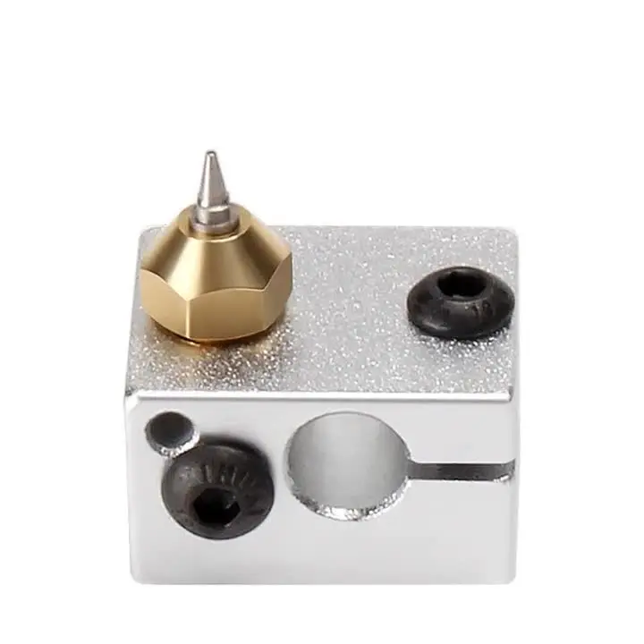 Mega 10 комплектов M6 V5 V6 E3D сопла съемные наконечники из нержавеющей стали 0 2/0 3/0 4/0 5