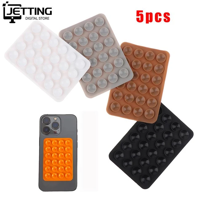 Backed Silicone Suction Pad For Mobile Phone Fixture Suction Cup Backed  Adhesive Silicone Rubber Sucker Pad